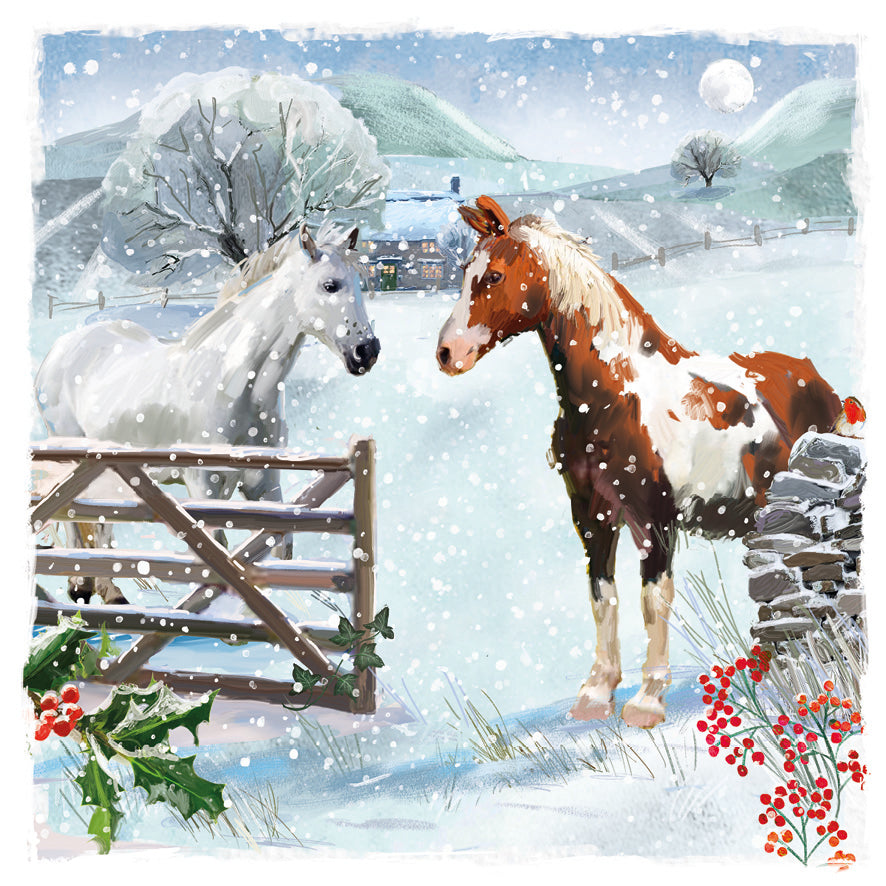 Snow On The Farm and Horse Friends - Twin Pack