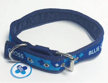 Blue Cross dog collar - wide comfort