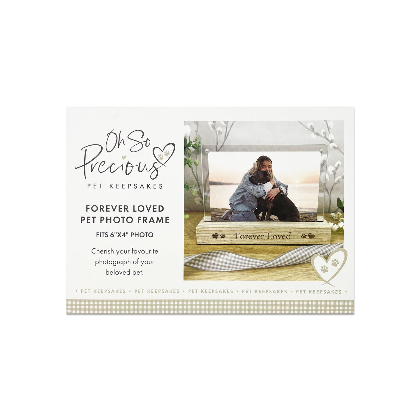 Forever Loved Pet Photo Frame - Oh So Precious