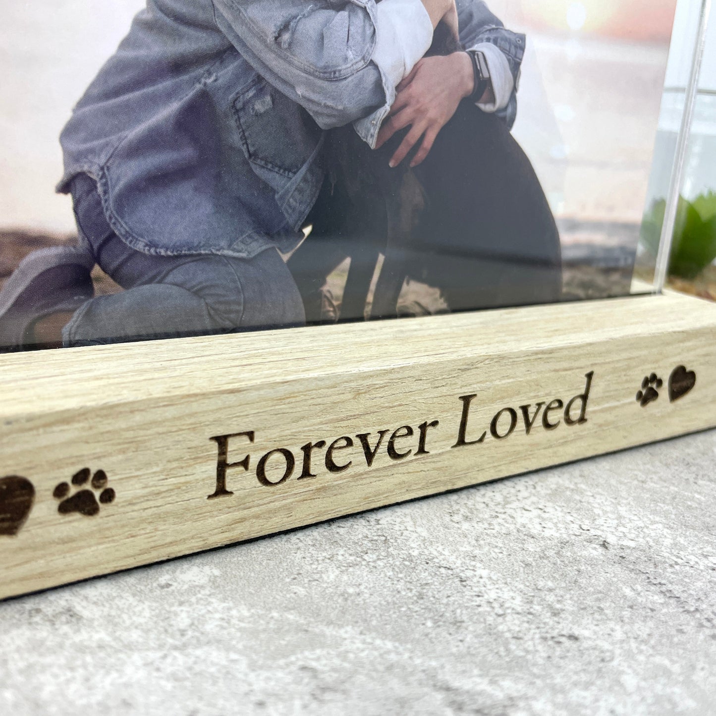 Forever Loved Pet Photo Frame - Oh So Precious