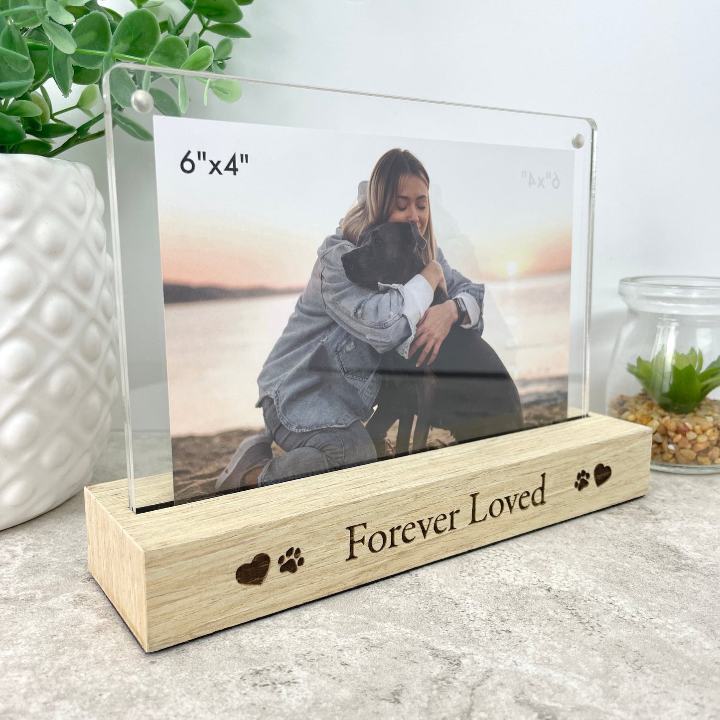Forever Loved Pet Photo Frame - Oh So Precious
