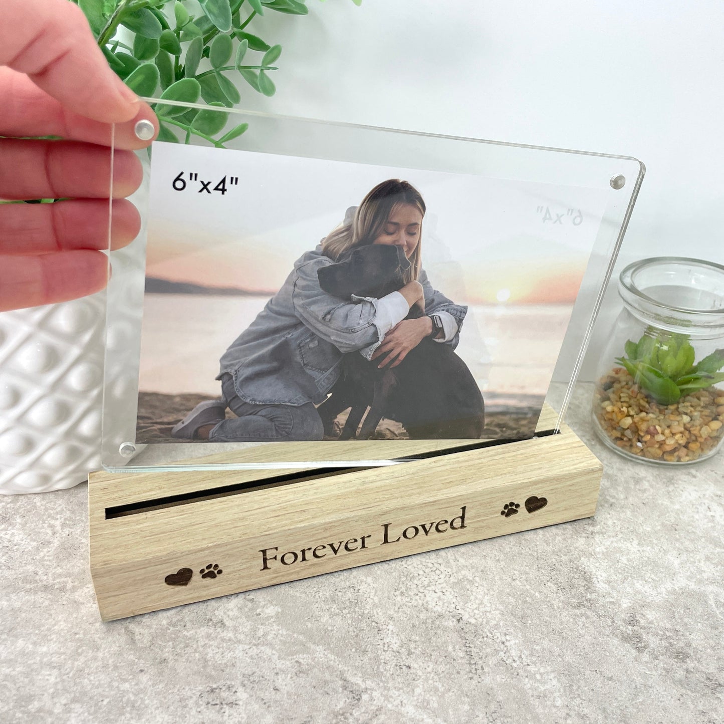 Forever Loved Pet Photo Frame - Oh So Precious