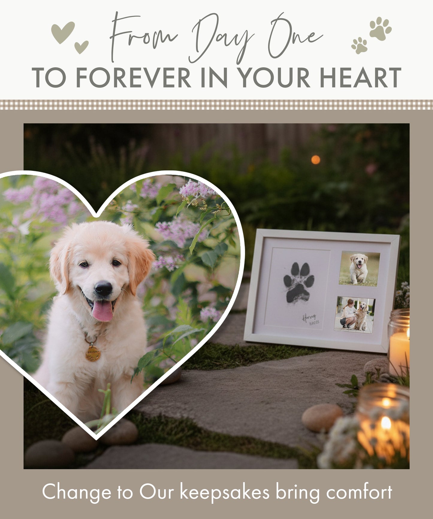 Pet Safe Non-toxic Paw Print Ink Pad Kit - Oh So Precious