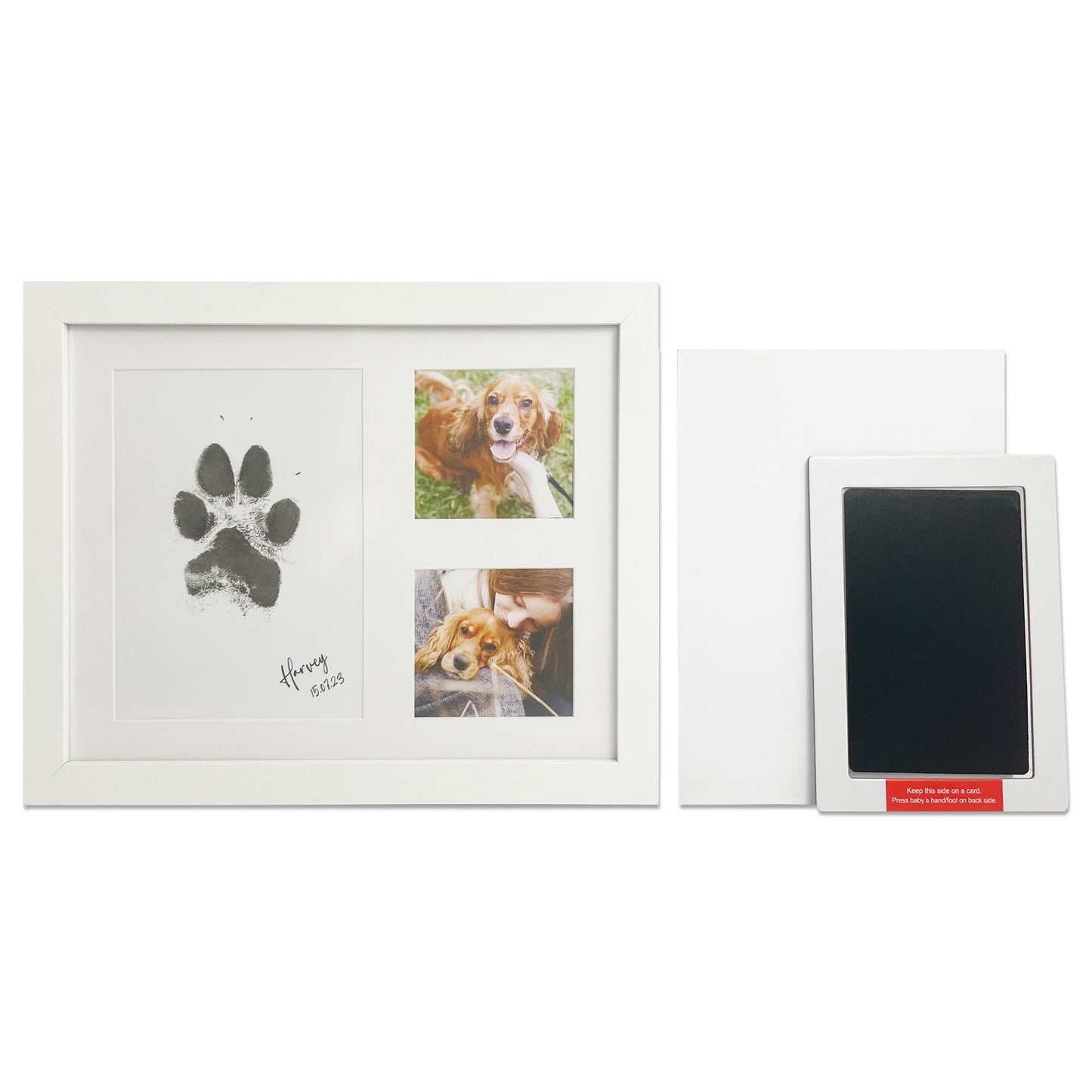 Paw Print Ink Keepsake Photo Frame Kit - Oh So Precious