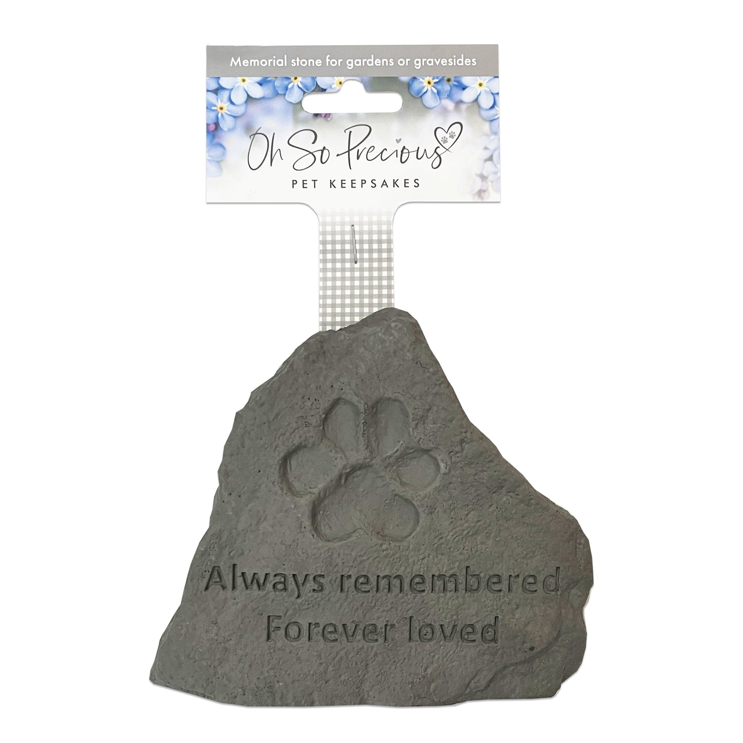 Pet Memorial Stone or Grave Marker - Oh So Precious