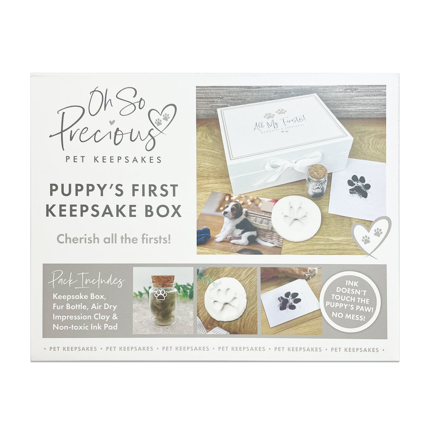 Complete Puppy/Kitten Keepsake Kit - Oh So Precious