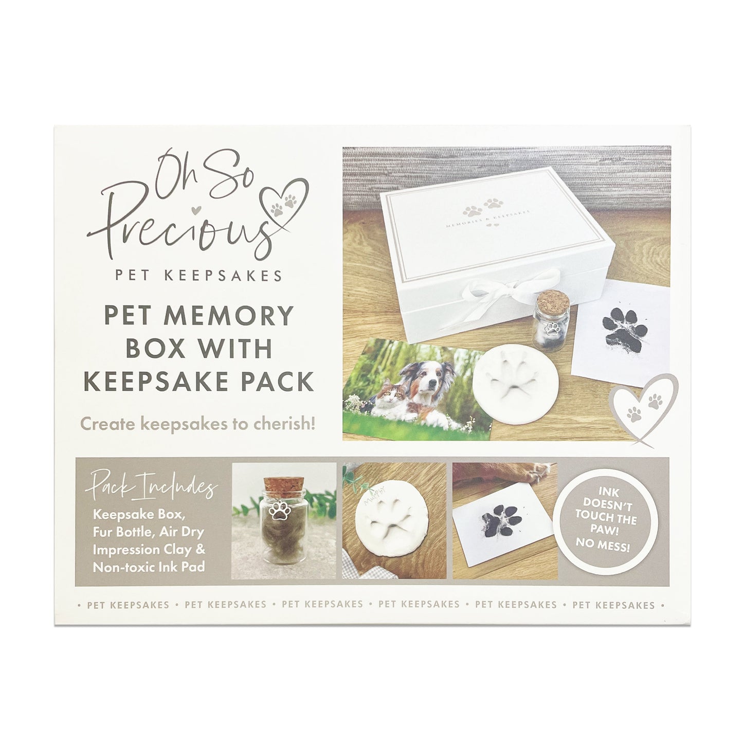 Complete Pet Keepsake Kit - Oh So Precious