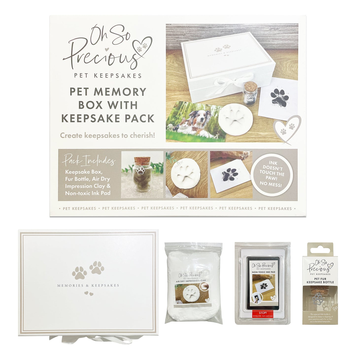 Complete Pet Keepsake Kit - Oh So Precious