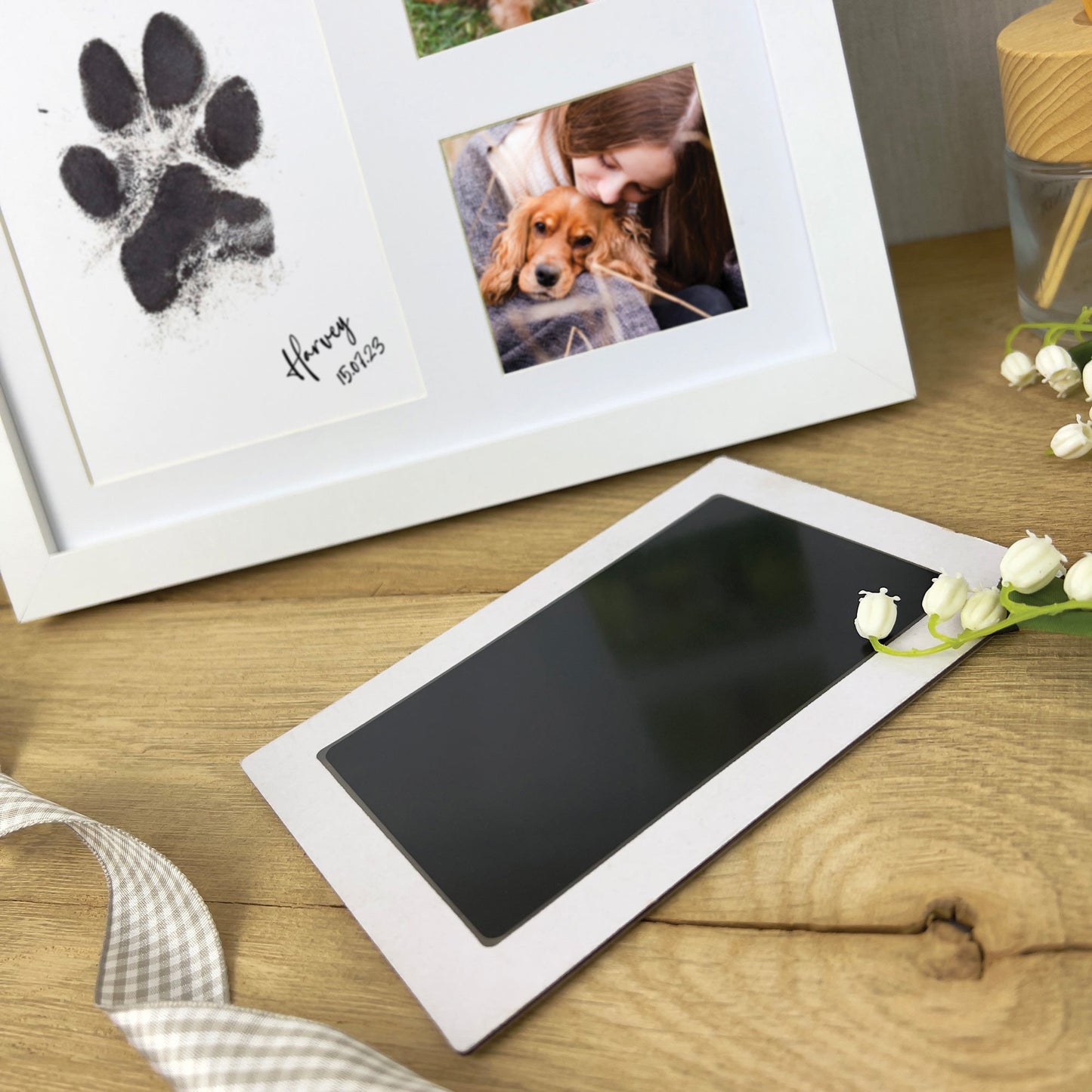 Paw Print Ink Keepsake Photo Frame Kit - Oh So Precious