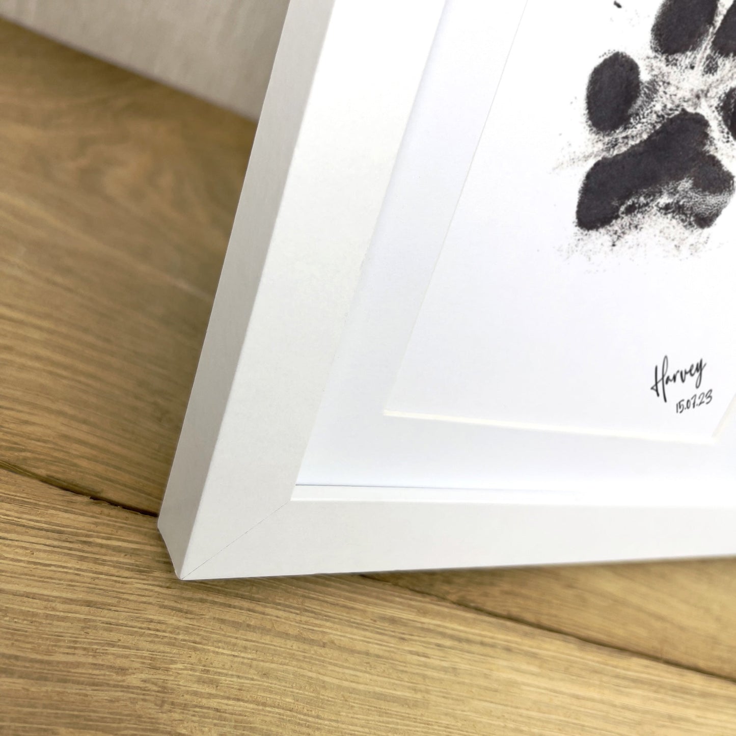 Paw Print Ink Keepsake Photo Frame Kit - Oh So Precious