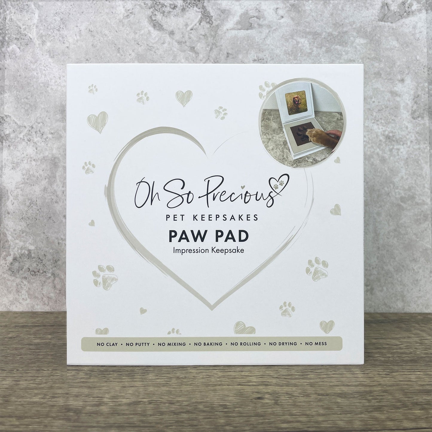 Paw Pad Impression Keepsake - Oh So Precious