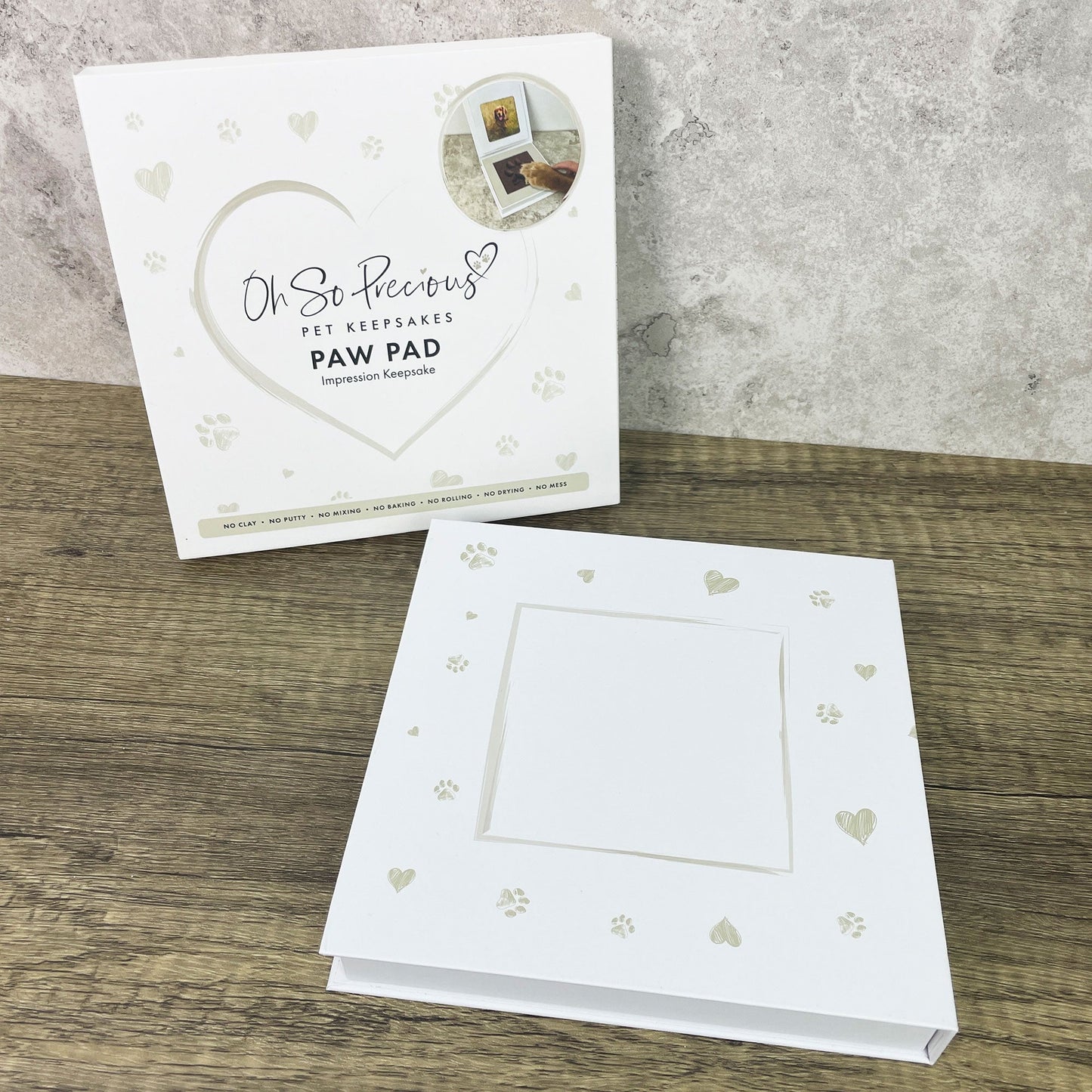 Paw Pad Impression Keepsake - Oh So Precious
