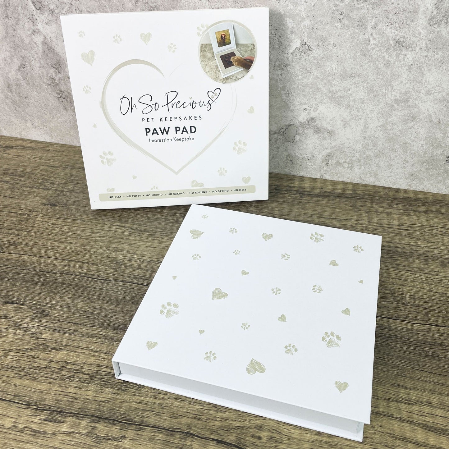 Paw Pad Impression Keepsake - Oh So Precious