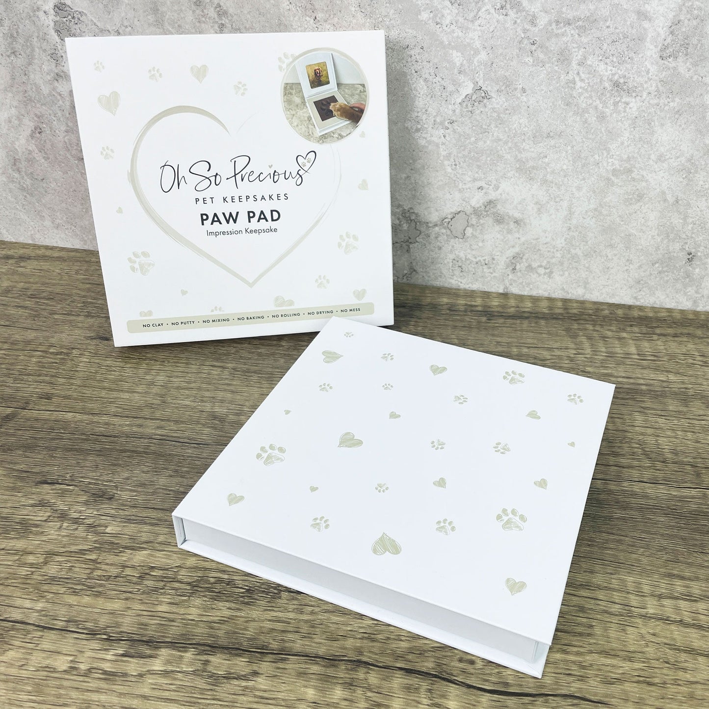 Paw Pad Impression Keepsake - Oh So Precious