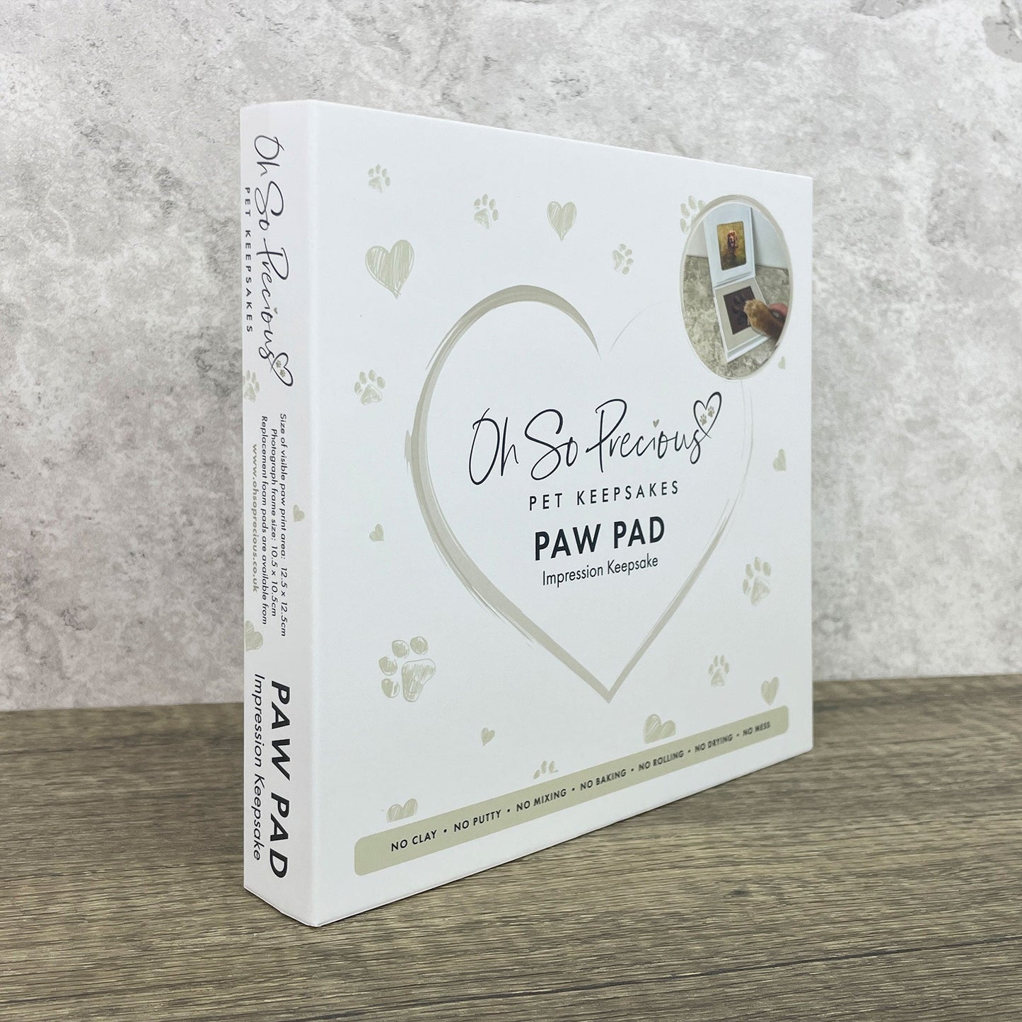 Paw Pad Impression Keepsake - Oh So Precious