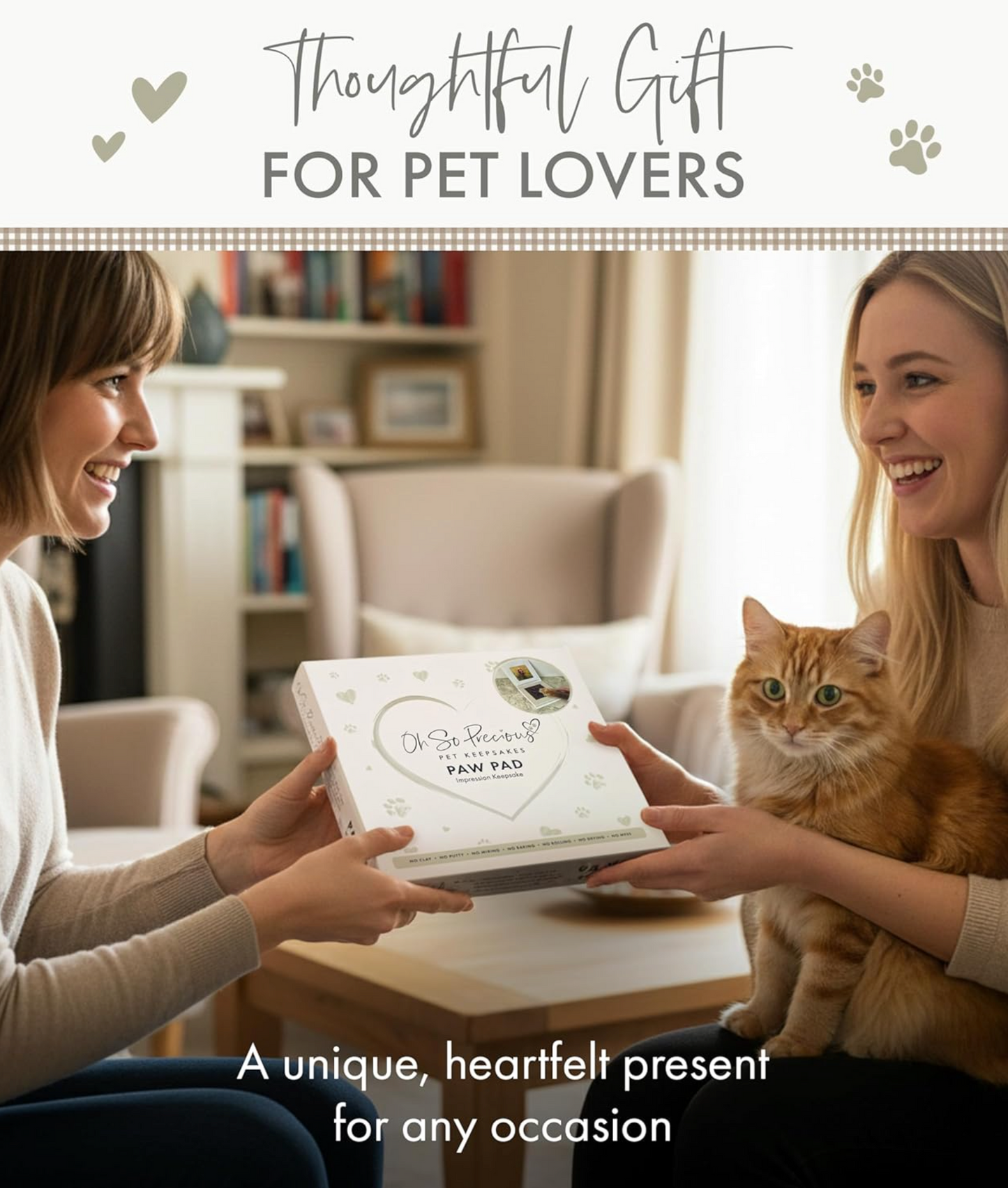 Paw Pad Impression Keepsake - Oh So Precious