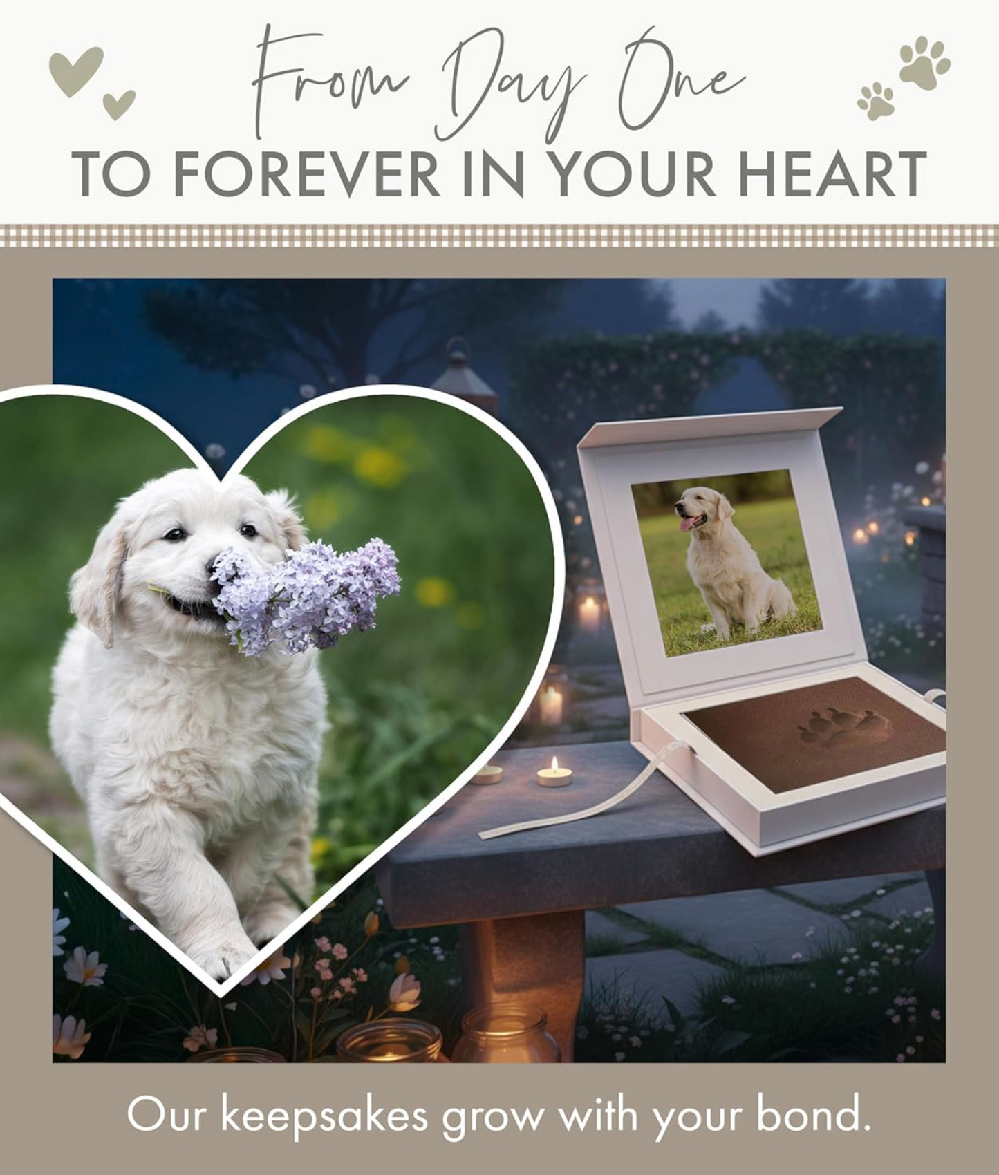 Paw Pad Impression Keepsake - Oh So Precious
